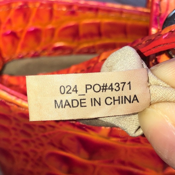 Brahmin Marley Crossbody Mandarin Orange Melbourne - Picture 15 of 15